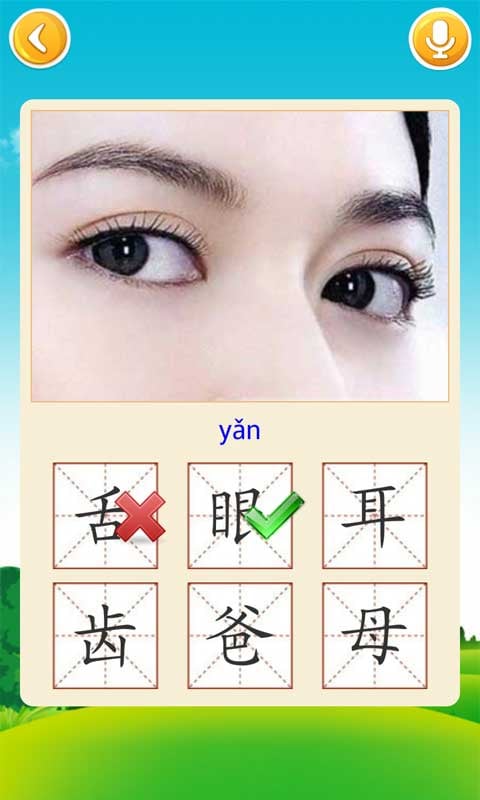 寶寶愛識字-漢字拼音截圖預(yù)覽