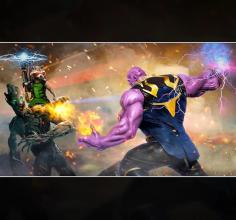 Thanos infinity gauntlet: Super Villian City Fight截图1