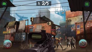 Zombie Frontier Sniper 3D 2019:FPS Shooting Games截图2