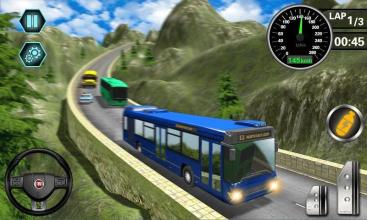 Bus Racing 3D - Hill Station Bus Simulator 2019截图1