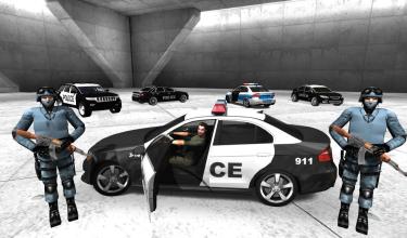 Police Car Racer 3D截图2