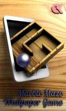 Marble Maze Wallpaper Game截图1