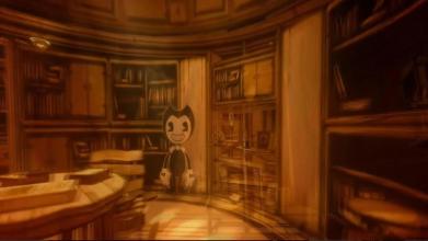 bendy & halloween | ink machine Survival game截图1