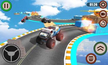 Monster Truck Games - Stunt Truck Freestyle截图2