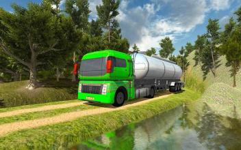 Cargo Oil Tanker Simulator - Offroad Truck Racing截图1