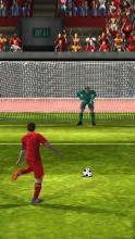 Flick Finger Soccer Shoot League截图1