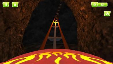 Roller Coaster : Unlimited Winter Fun Ride Coaster截图2