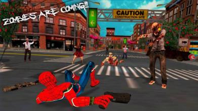 Spider Hero Amazing Zombie Shooting截图2