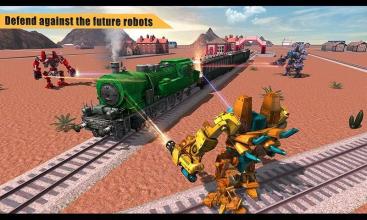 US Army Transforming Robot Train Shooter截图1