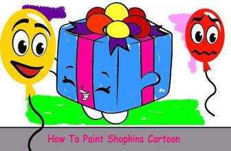 How To Paint Shopkins Cartoon截图1