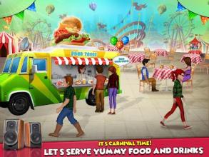 Food Truck Street Kitchen Cooking Games截图1