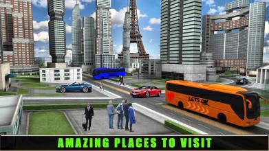 Modern Bus Coach City Driving Simulator 2018截图2