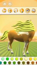 Horse Coloring Book 3D截图1