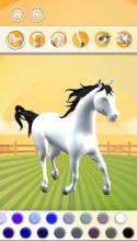 Horse Coloring Book 3D截图4