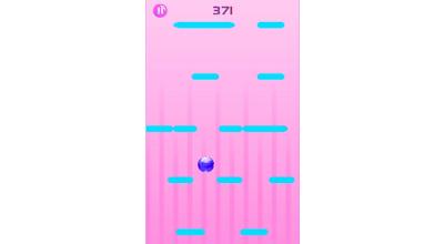 crazy ball free bounce hit jump game截图2