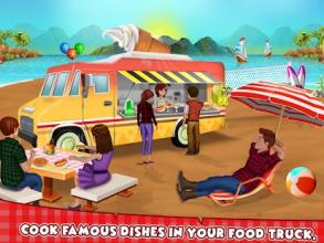 Food Truck Street Kitchen Cooking Games截图4