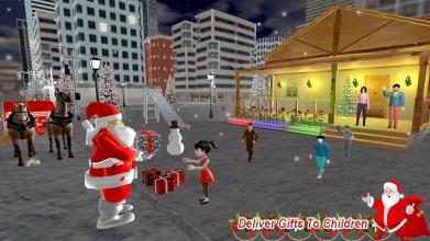 Xmas Santa Sleigh Rush Gift Delivery截图2