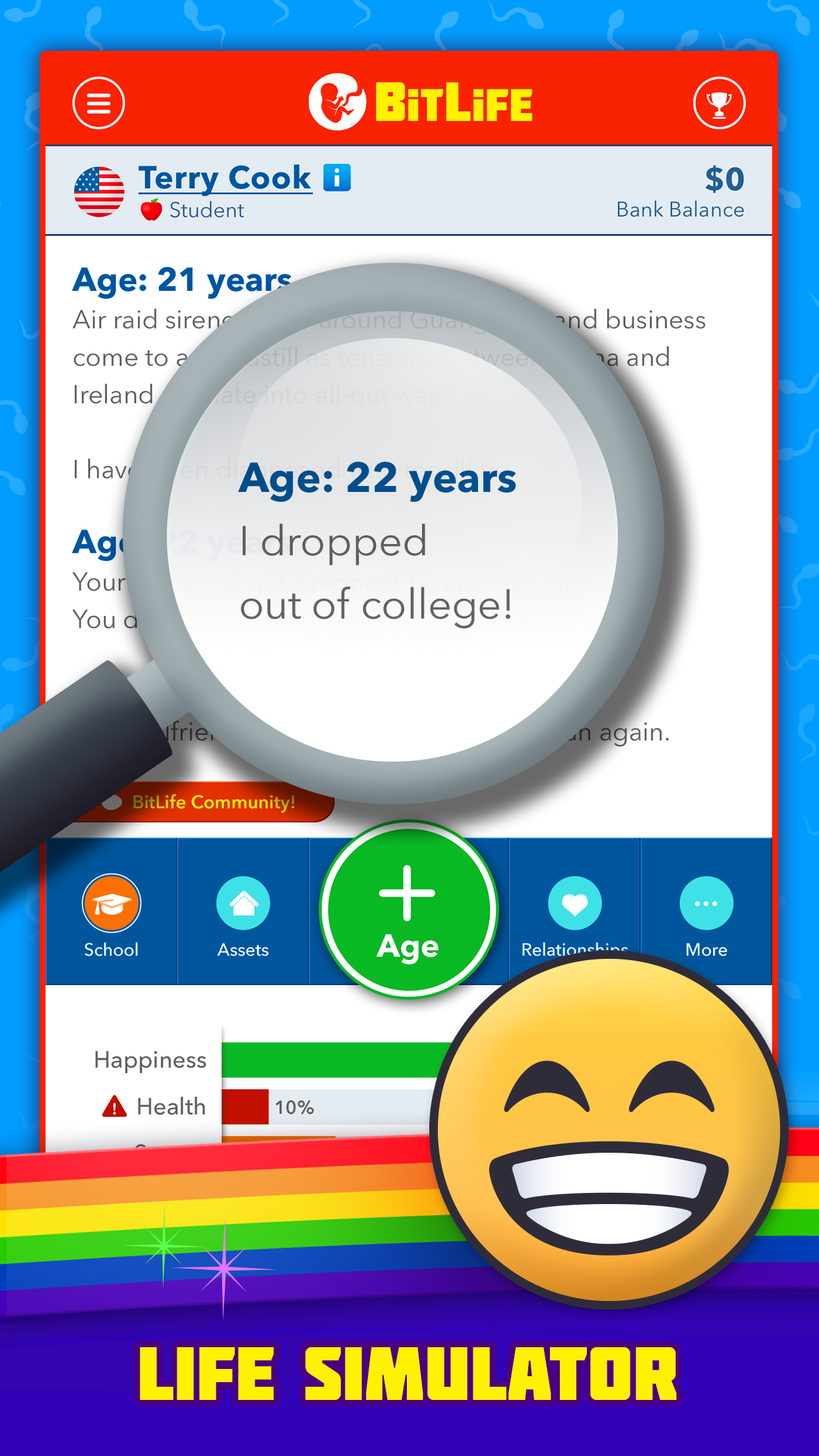 BitLife - Simulator截图1