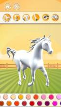 Horse Coloring Book 3D截图5