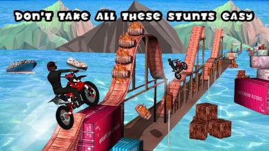 Tricky Moto Bike Trail Real Stunts Rider截图1