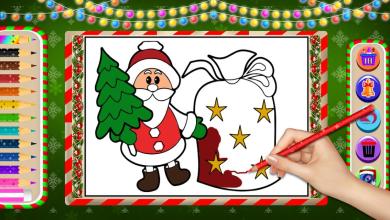 Coloring Book : Christmas Drawing Book截图2