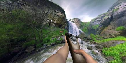 Waterfall Hunting VR Cardboard截图1