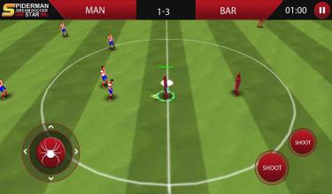 Spiderman Dream Soccer Star : Football Games 2018截图2