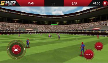 Spiderman Dream Soccer Star : Football Games 2018截图1