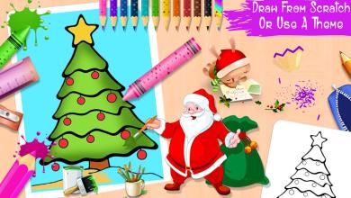 Coloring Book : Christmas Drawing Book截图1