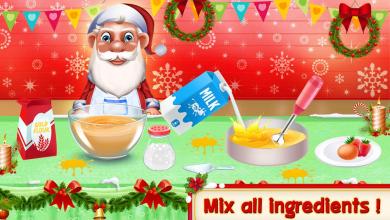 Christmas Cup Cake Maker : Cooking Game截图2