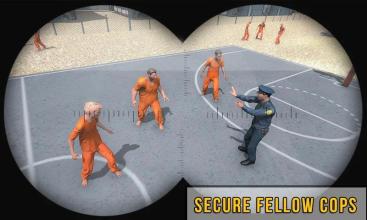 Prison Sniper Cop 3D: Prisoner Escape截图2