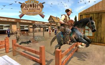 Western Cowboy Gun Shooting Fighter Open World截图5