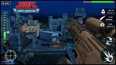 Desert Sniper 3D : Army Sniper Shooter截图1