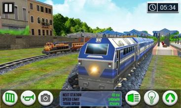 Train Driver Simulator 2019 - Train Station Sim 3D截图2