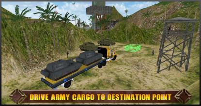 Army Cargo Truck - Army Vehicle Driving Challenge截图1