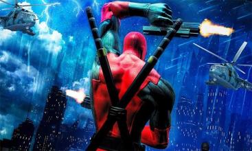 Dead fighting pool vs champion superheroes contest截图2