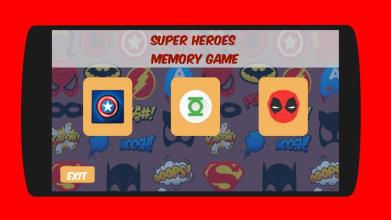 Superhero Memory Game - Match Game截图2