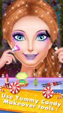 Christmas Candy Beauty Salon : Makeover Game截图1