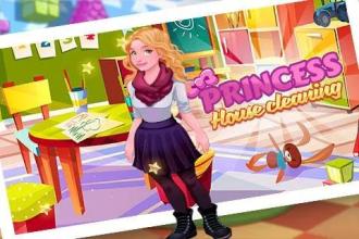 Princess baby Doll House Cleaning截图2