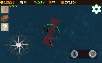 Sea Wars: Zombie-Monsters Battles截图1