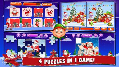 Christmas Puzzle - Kids Learning Game截图2