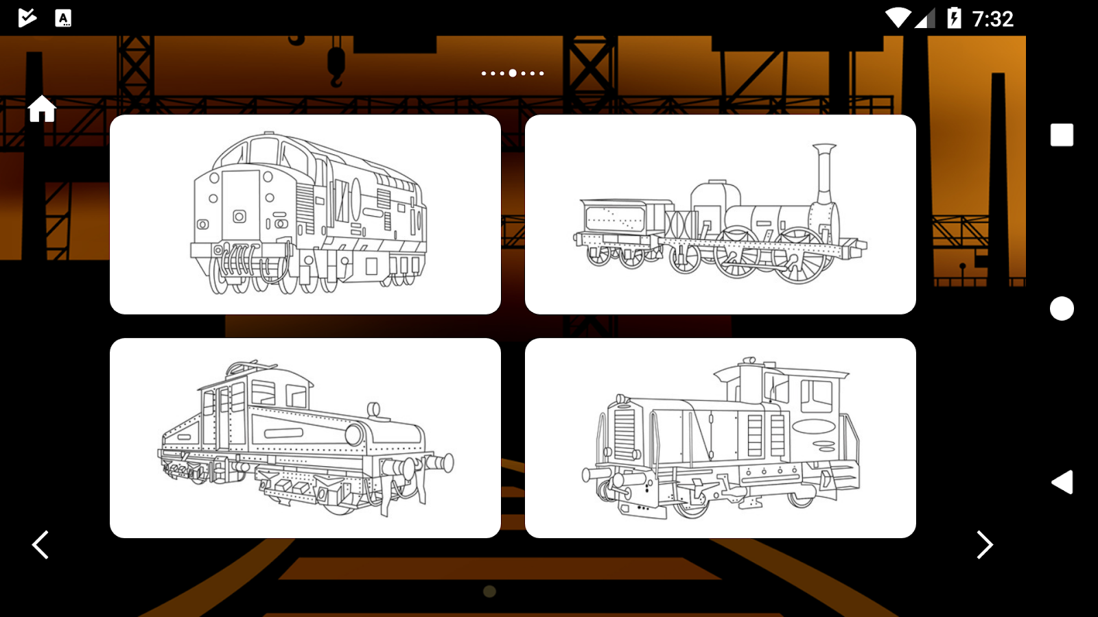 Trains Game Coloring Book截图1