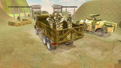 Real Army Truck Offroad Best Driving game截图2