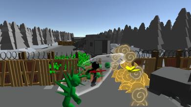 Stickman Killing Zombie 3D截图1