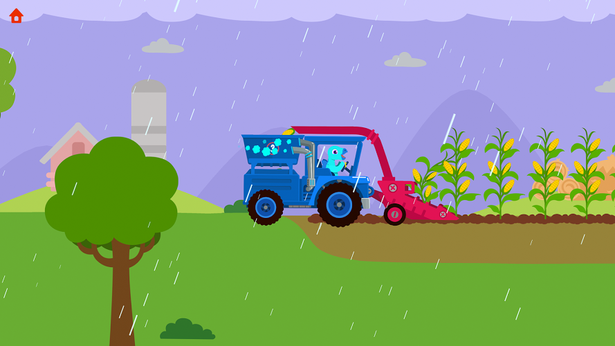 Dinosaur Farm Free - Tractor截图3