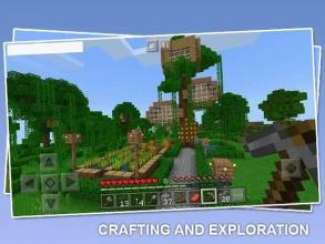 Exploration Block Crafting world 3D截图2