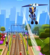 Puppys Paw Subway Patrol Fly截图2