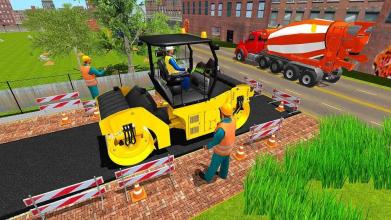 Offroad Crane Road Construction Sim 2019截图2