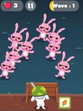 Rabbit Zombie Defense截图1