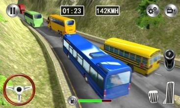 Uphill Bus Racing - Coach Bus Simulator 3D截图1